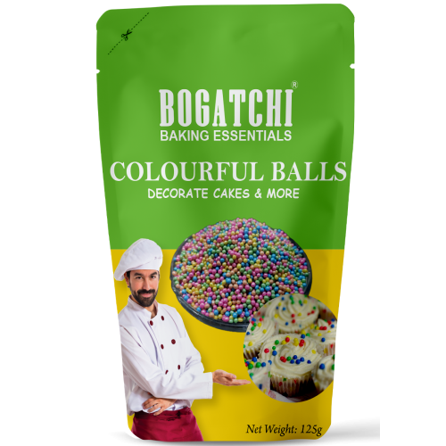 BOGATCHI Colorful Balls for Cake Decoration